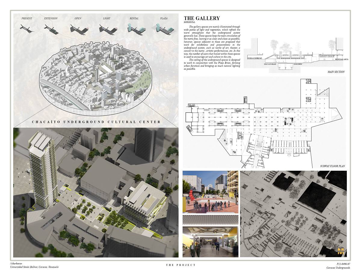 chacaito underground plaza metro public space caracas