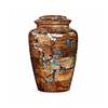 Thunder Strikes Design Wooden Urn for Ashes – Natural Handmade