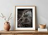 Otter with Rock Print