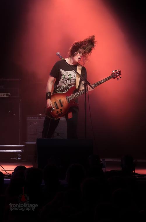 Die norwegische Tundra-Rock-Band SLOMOSA in Huxleys Neue Welt in Berlin