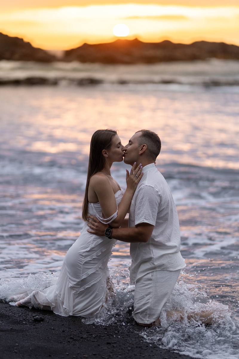 Wedding love story / Playa de la Arena (norte)