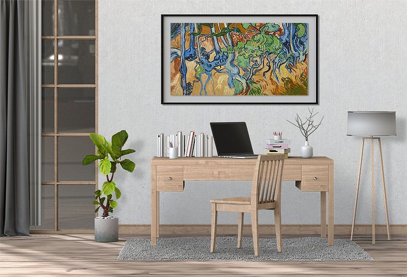 Tree Roots – A Glimpse into Van Gogh’s Last Moments Through Nature’s Tangle