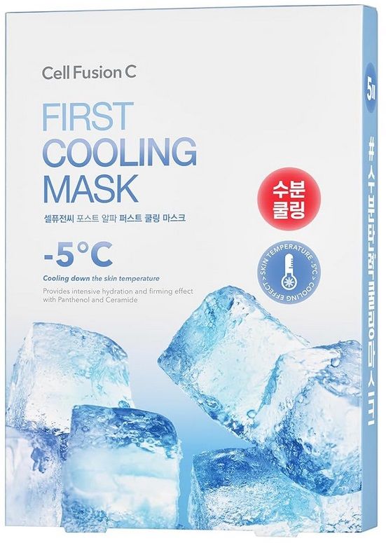 Cell Fusion C Cooling Sheet Mask, Hydrating, Cooling and De-puffing