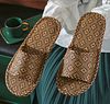 Light Straw Slippers