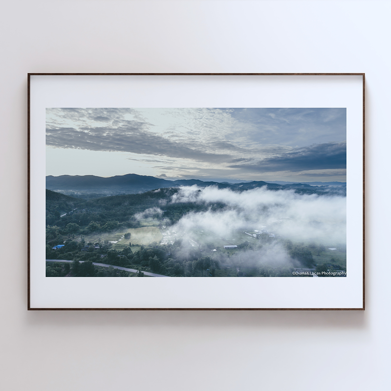 THE ONE - AERIAL PRINTS - "Haze Sky" - LIMITED EDITION 5 of 5