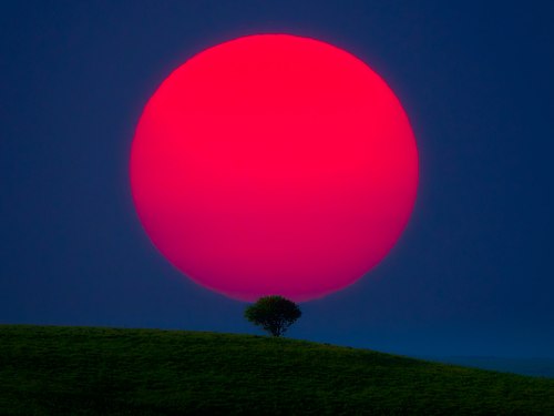 Atmospheric Sunset