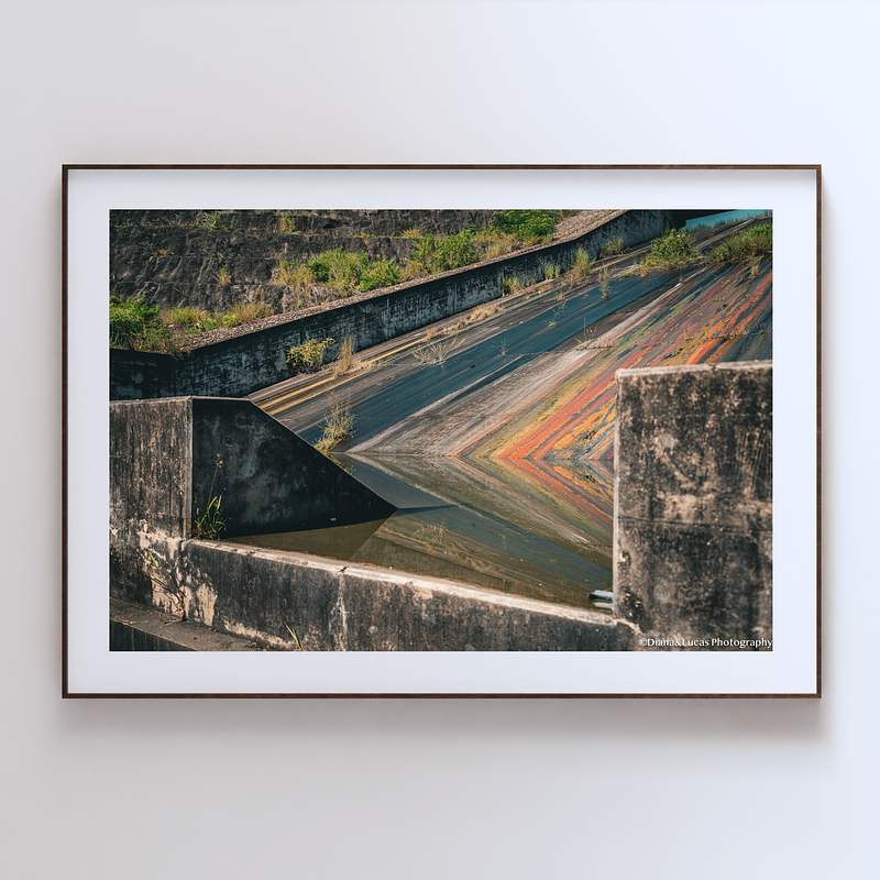 THE ONE - LINES & SHAPES - "Water Marks" - LIMITED EDITION 5 of 5