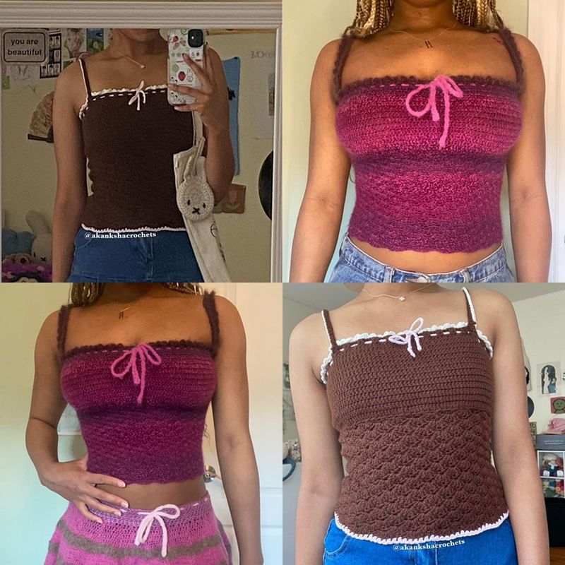 Bambi Top- Crochet PDF Pattern