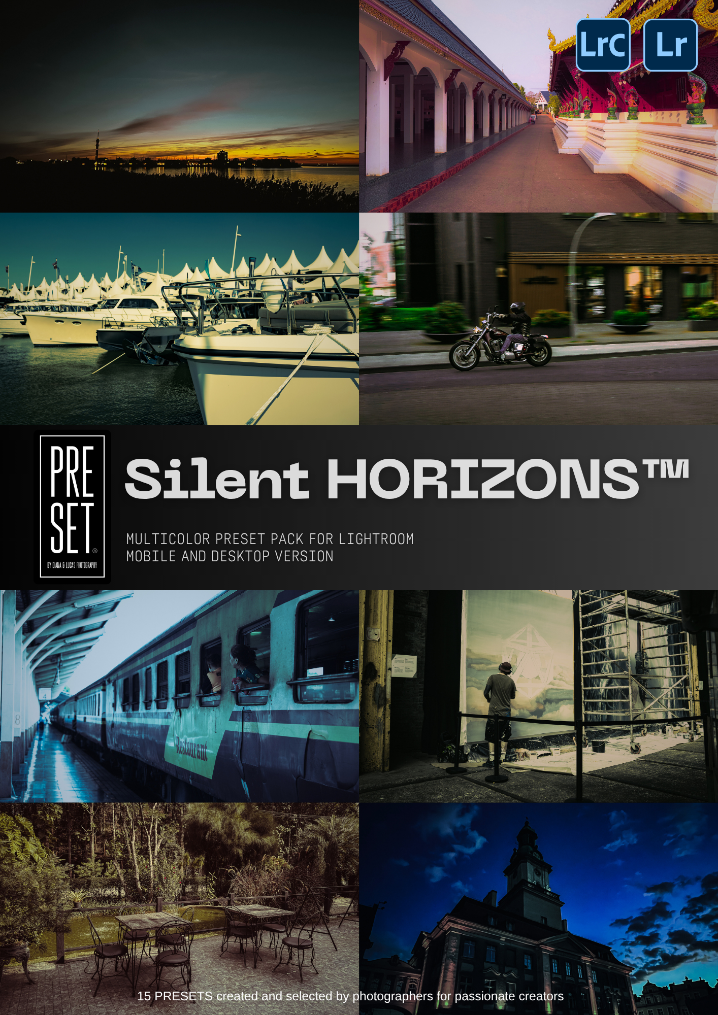 SILENT HORIZONS - LIGHTROOM PRESET PACK