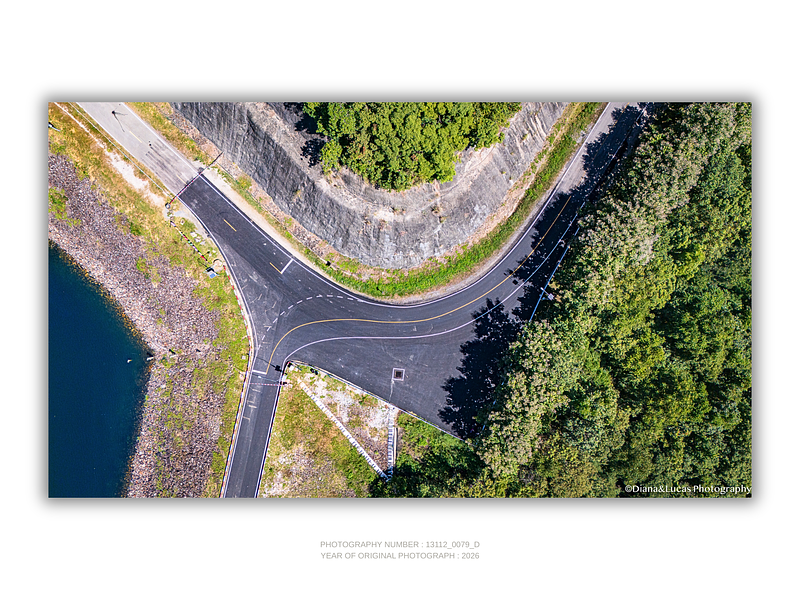 COLLECTION - FROM ABOVE HORIZONTAL - "Three Ways" - LIMITED EDITION 10 of 10