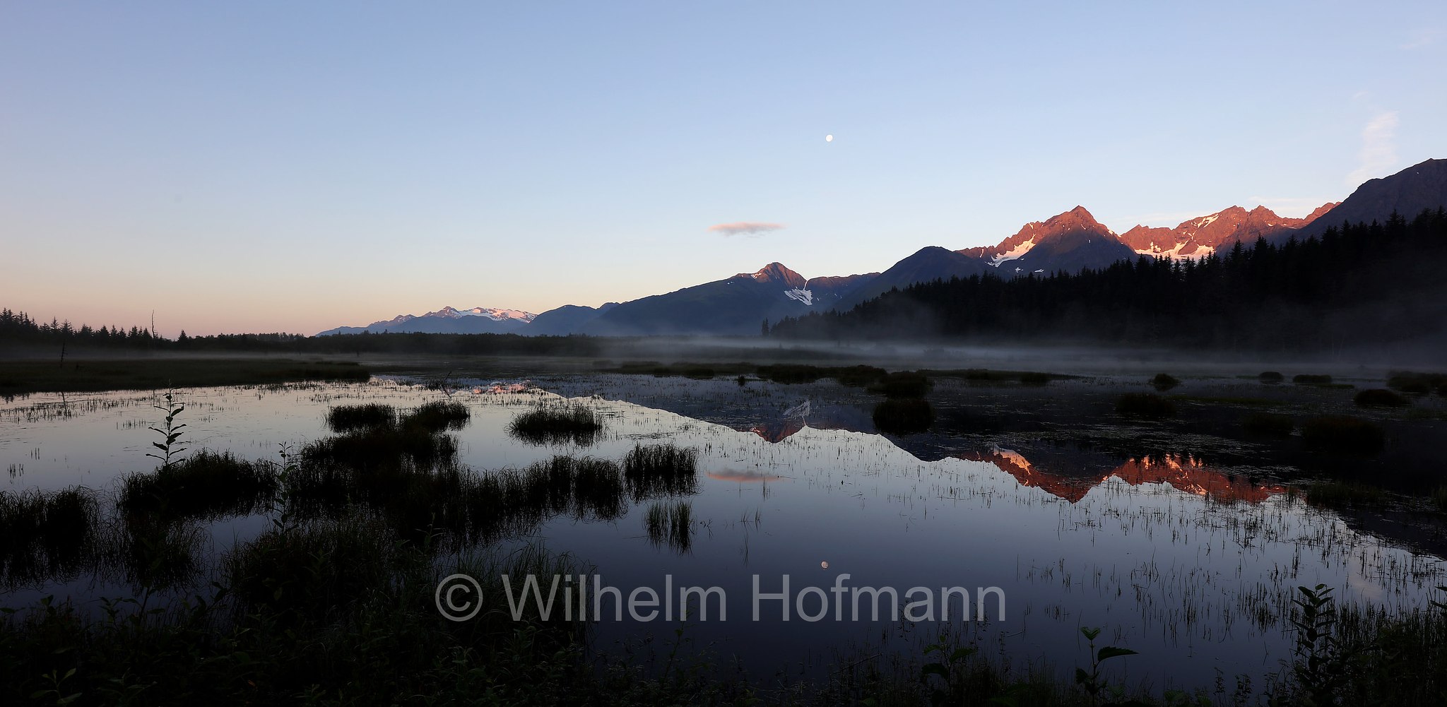 Lake, Seward, Kenai Peninsula, Kenai-Halbinsel, Penisola di Kenai, Alaska, USA