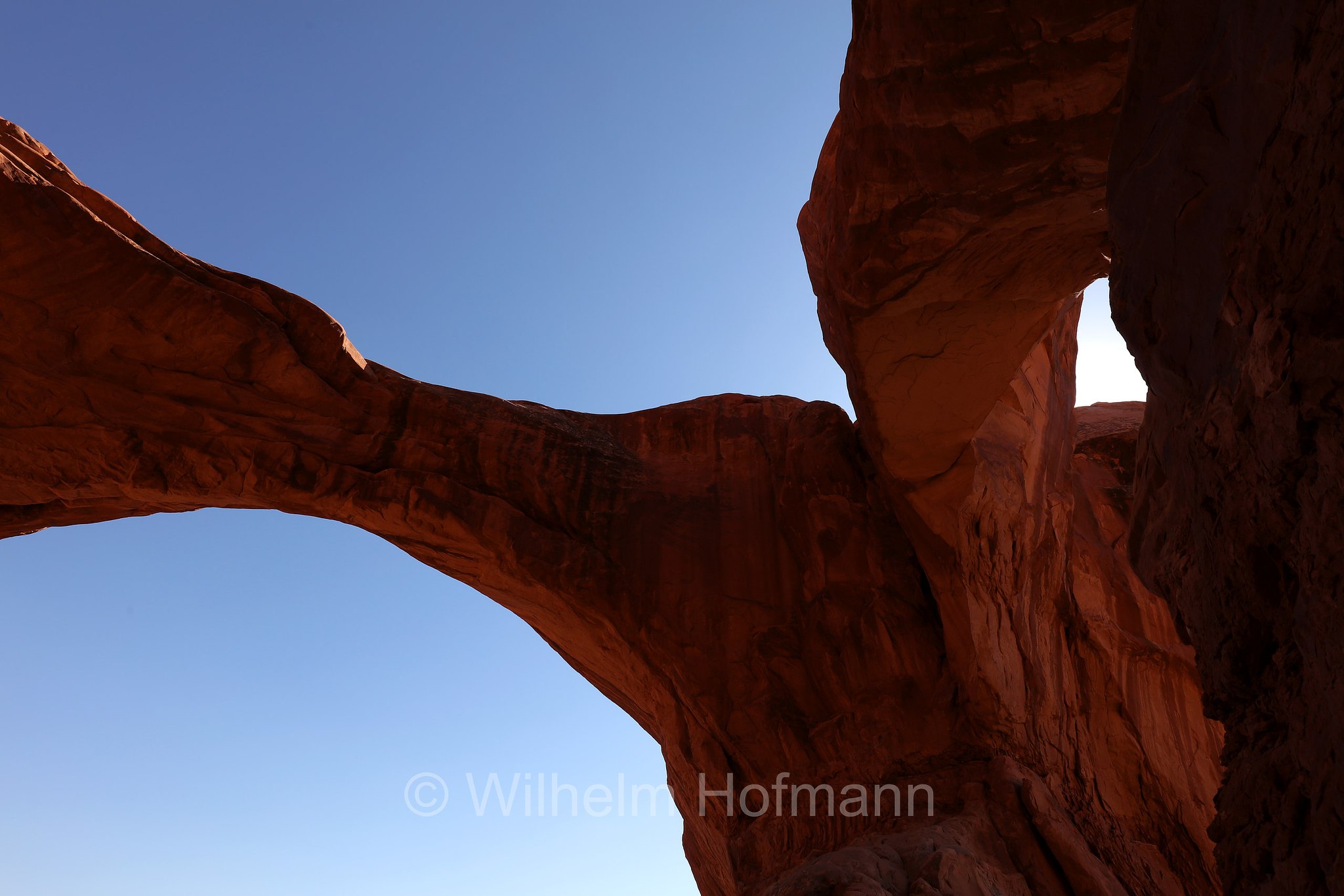 Double Arch, Arches National Park, Arches-Nationalpark, Parco nazionale degli Arches, Utah, USA