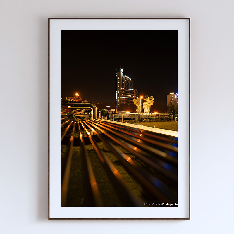 COLLECTION - URBAN GEOMETRY VERTICAL - "Lines to the City" - LIMITED EDITION 10 of 10