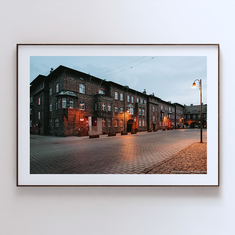 COLLECTION - URBAN GEOMETRY HORIZONTAL - "Dark Facades" - LIMITED EDITION 10 of 10