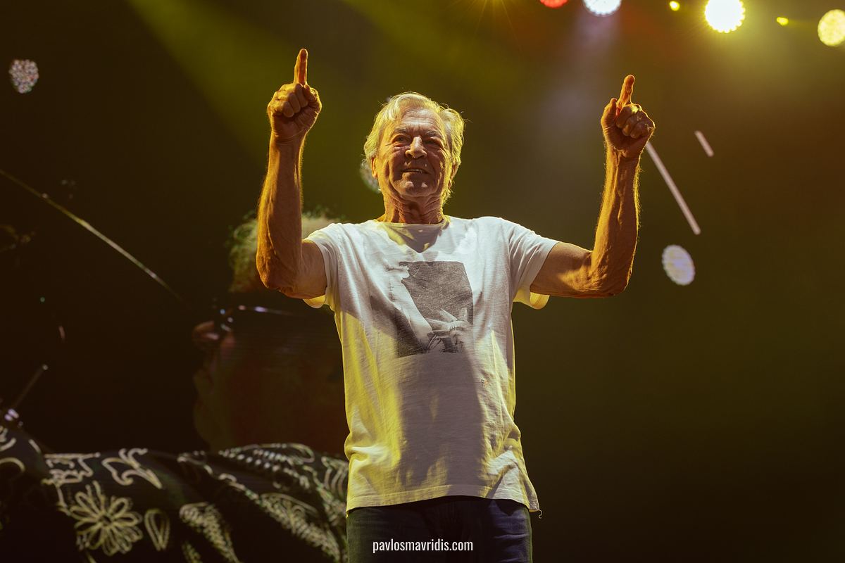 Deep Purple performing live at Telekom Center, Athens 2026. Concert photos by Pavlos Mavridis.