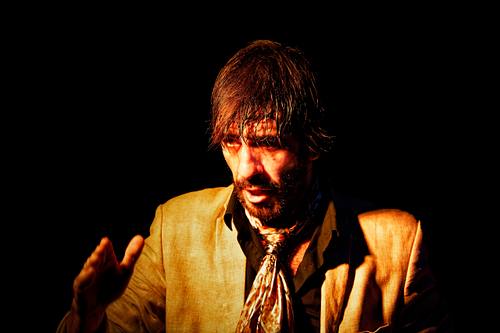 Portrait d'un danseur de flamenco à Malaga en Andalousie
