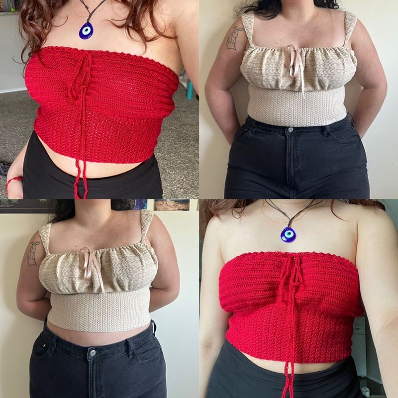 Ella Top- crochet pdf pattern