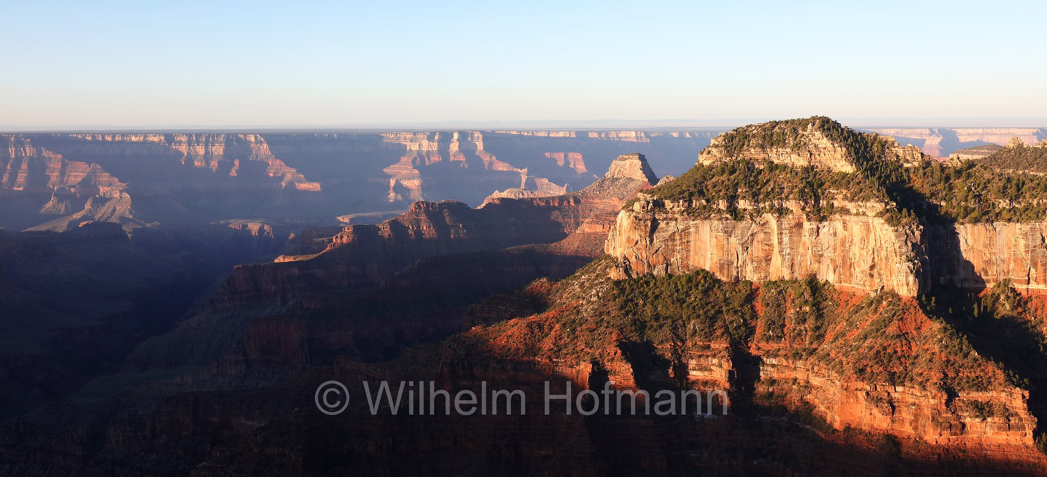 Bright Angel Point, North Rim, Grand Canyon National Park, Grand-Canyon-Nationalpark, parco nazionale del Grand Canyon, Arizona, USA