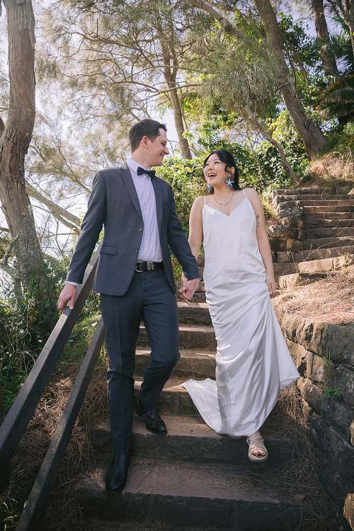 Wedding Photo at Palm Beach Whale Beach