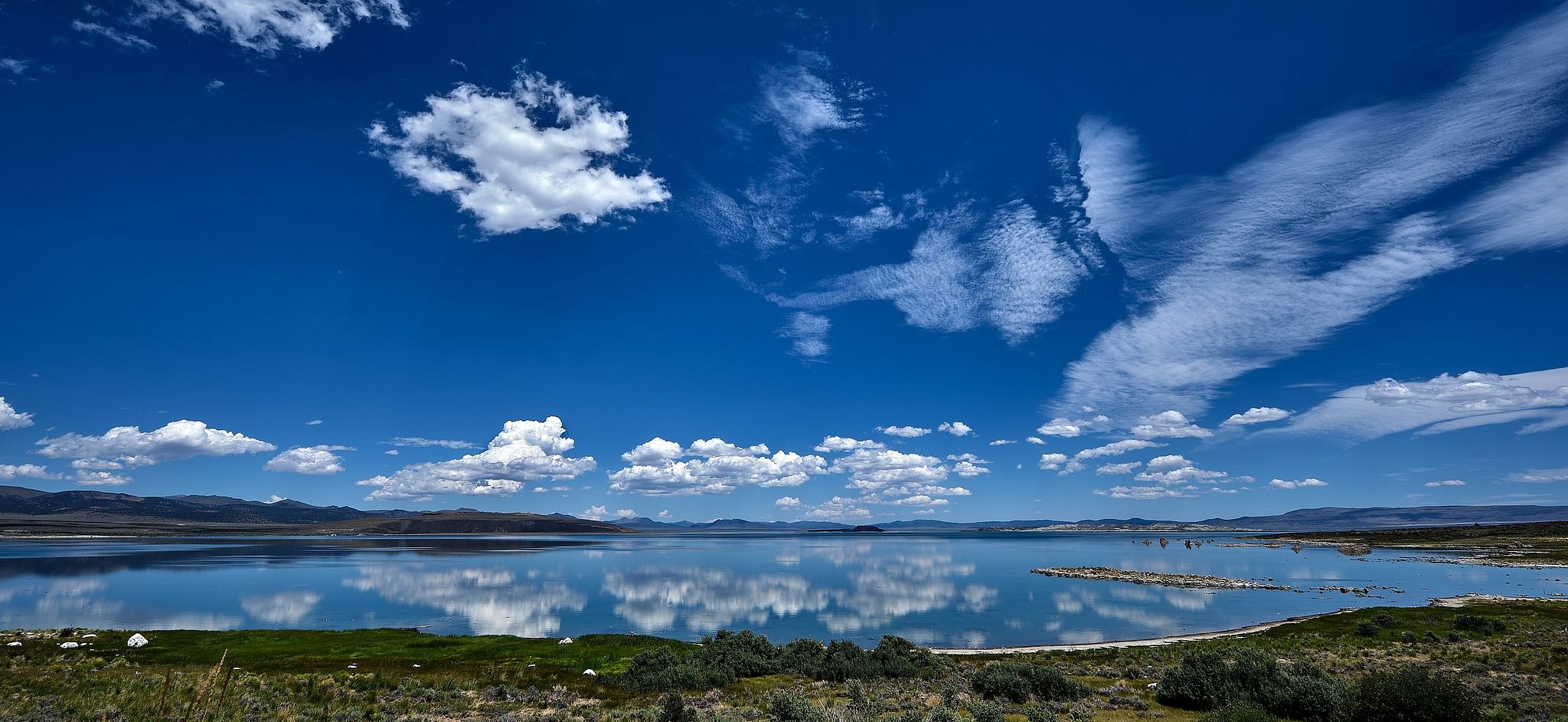 Complete Calm at Mono Lake - California