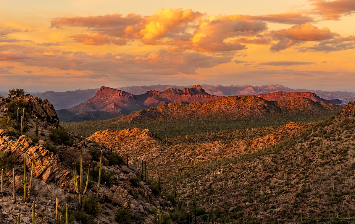Tucson Mtn. Golden Hour