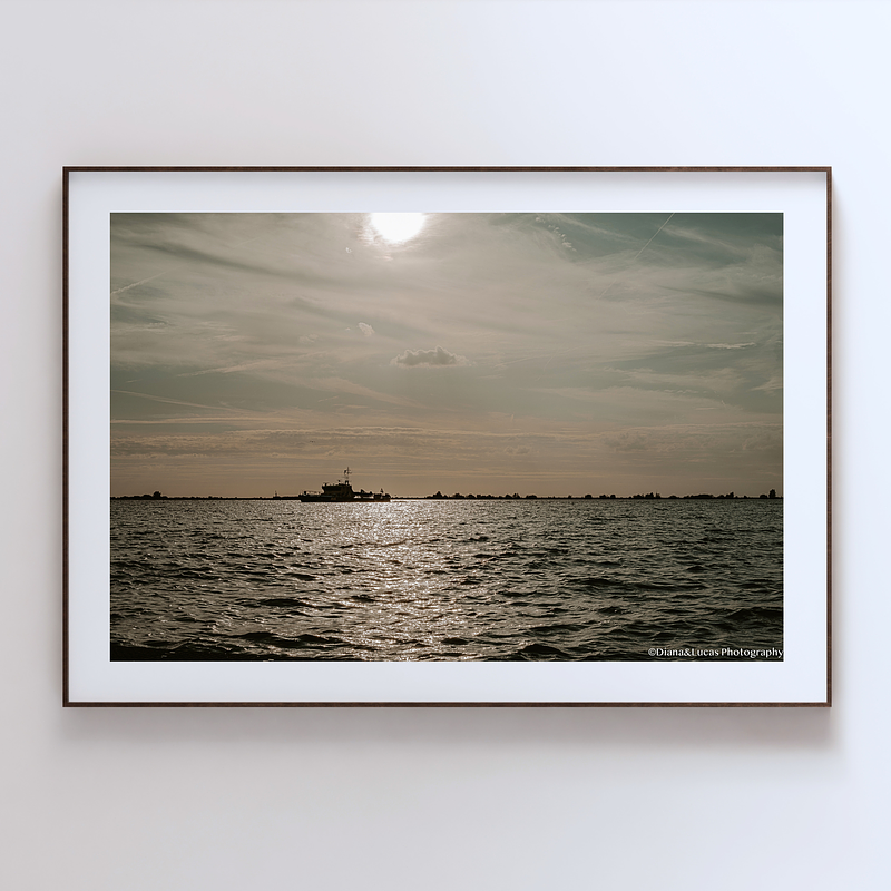 COLLECTION - URBAN GEOMETRY HORIZONTAL - "One Ship" - LIMITED EDITION 10 of 10