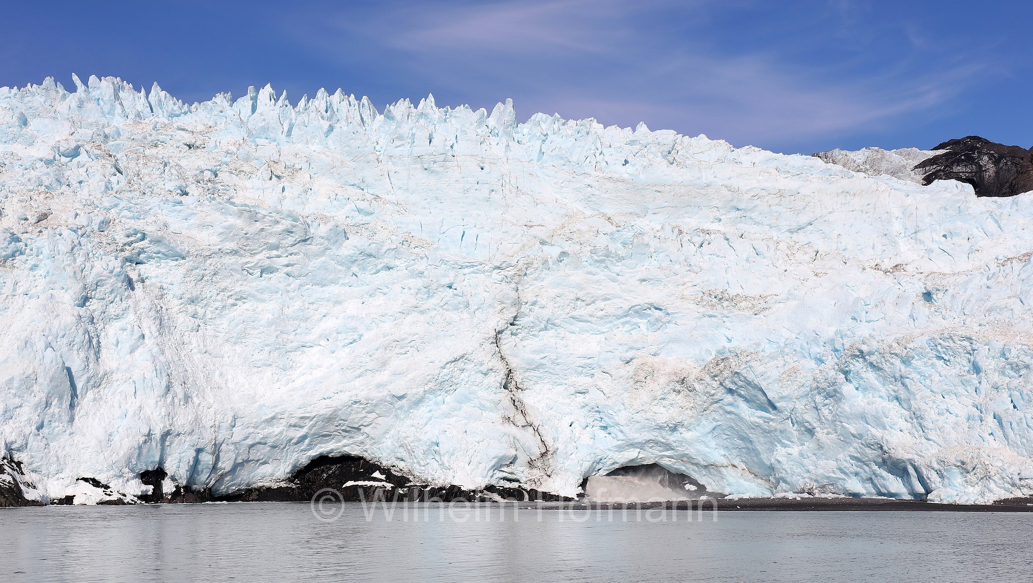 Aialik Glacier, Aialik-Gletscher, Aialik Bay, Kenai Fjords National Park, Kenai-Fjords-Nationalpark, Parco nazionale dei Fiordi di Kenai, Alaska, USA