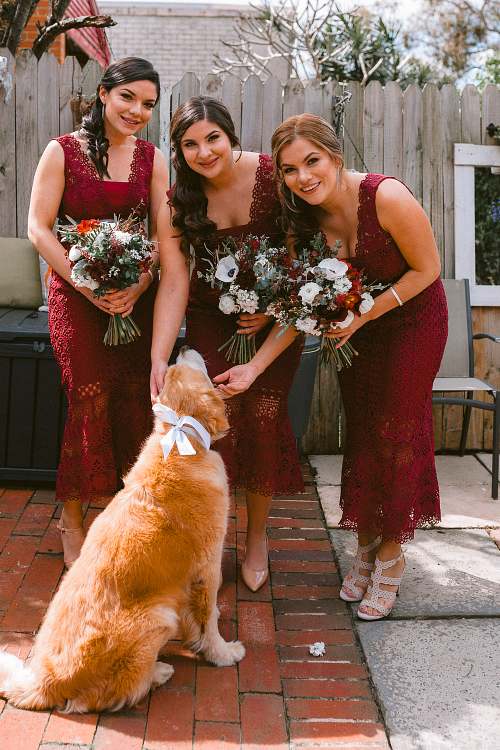 Bride Getting Ready