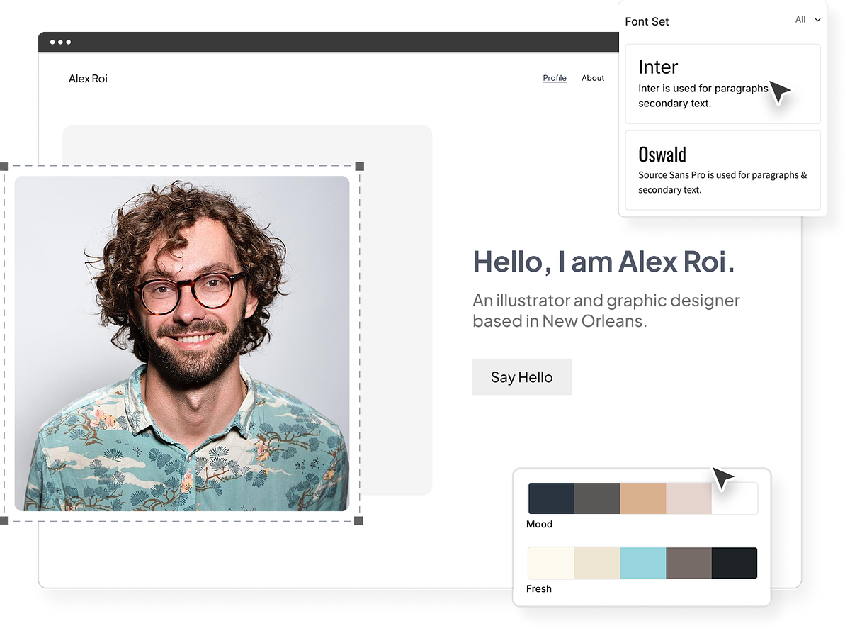 Building a portfolio website with Pixpa, step by step