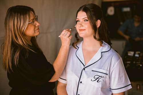 Bride Getting Ready