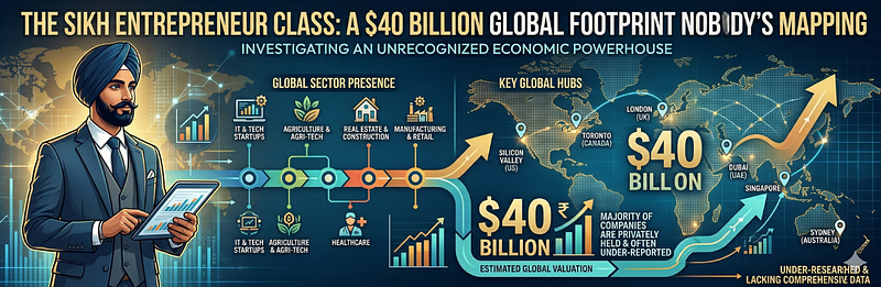 The Sikh Entrepreneur Class: A $40 Billion Global Footprint Nobody's Mapping