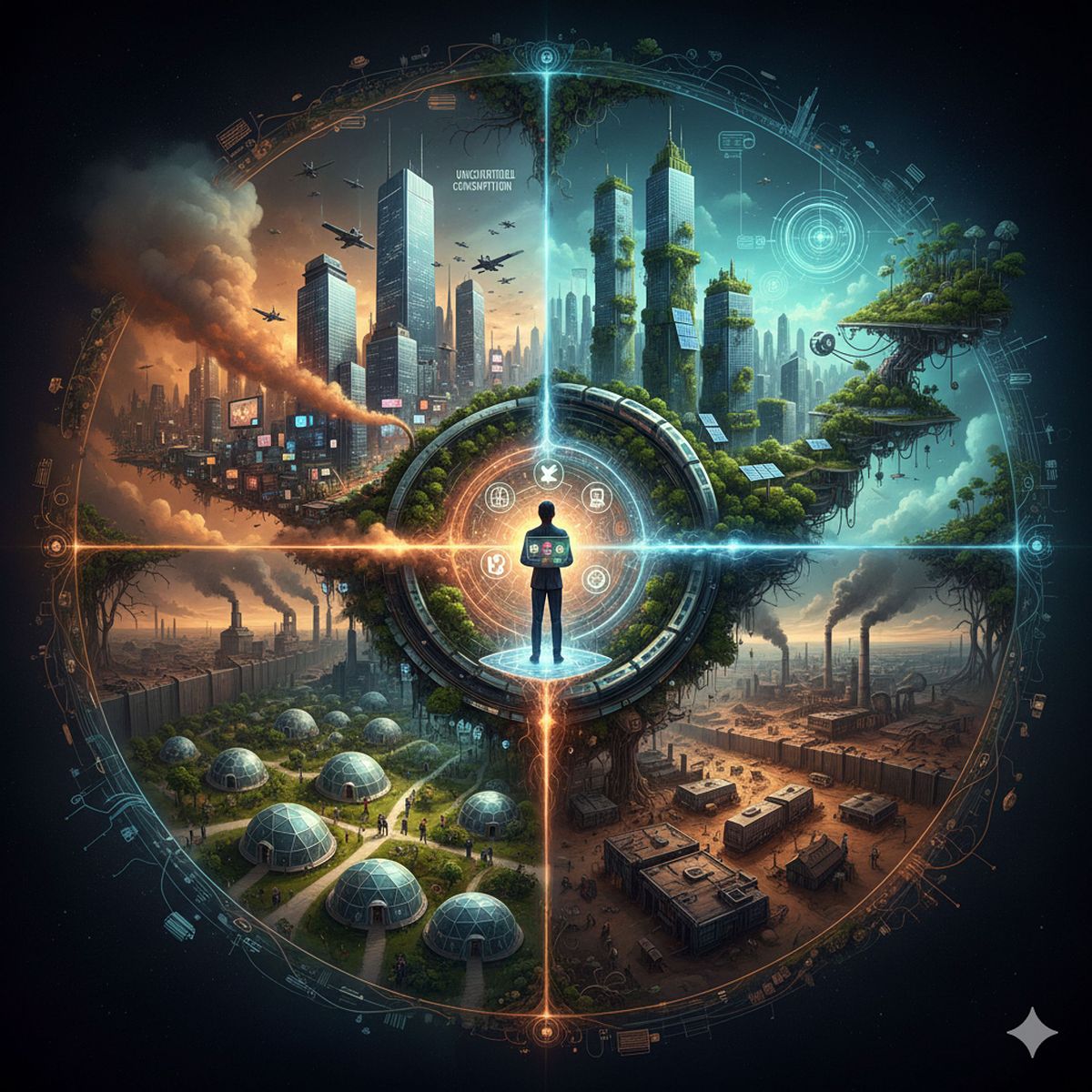 The Future in Five Scenarios: What Awaits Our World.