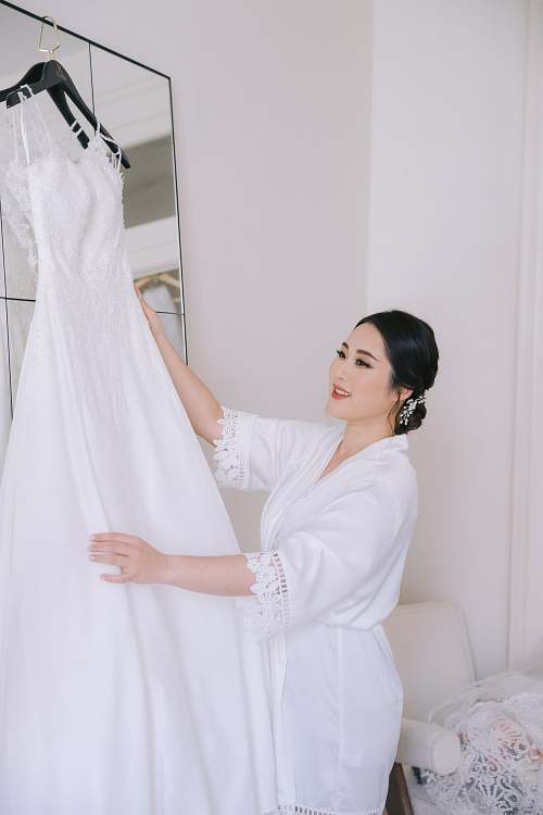 Bride Getting Ready