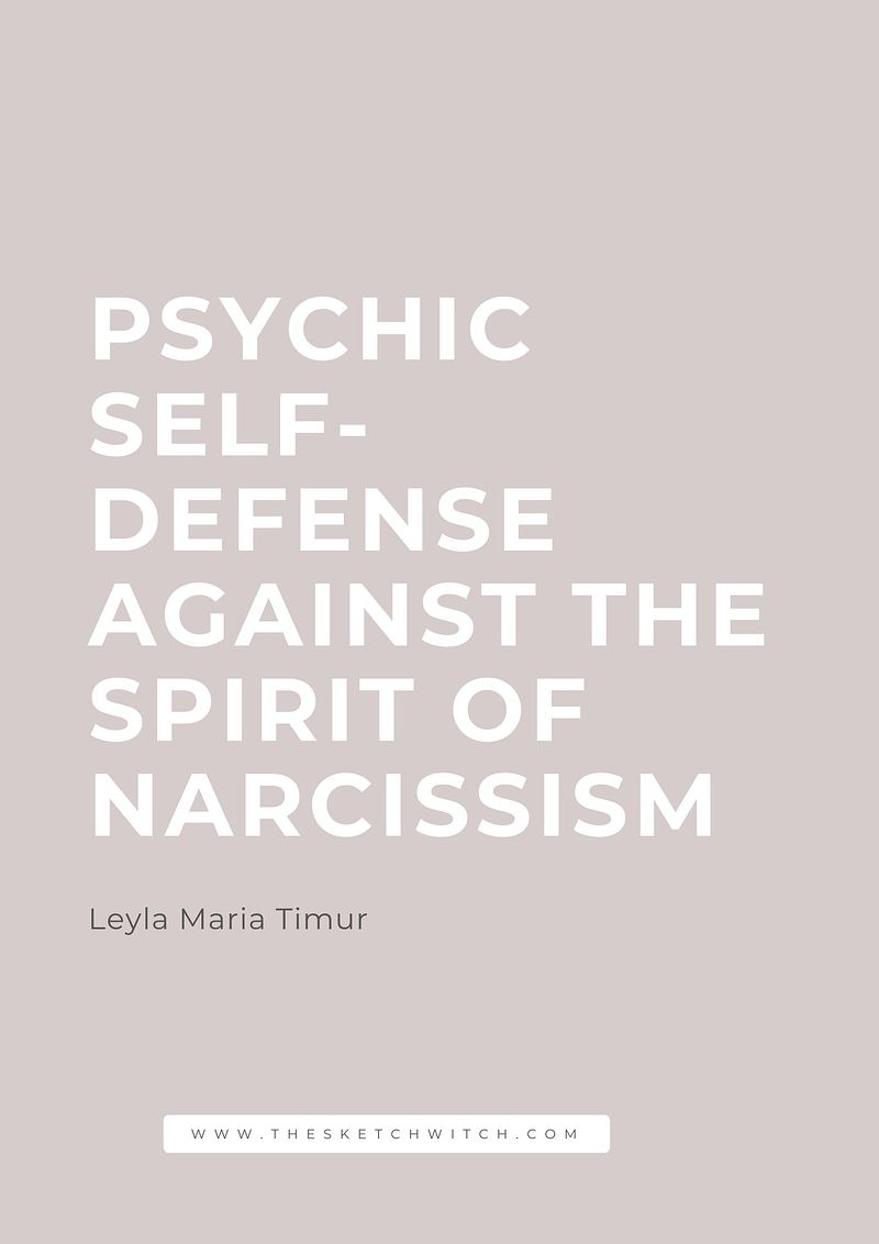 Psychic Self-Defense Against the Spirit of Narcissism (eBook)
