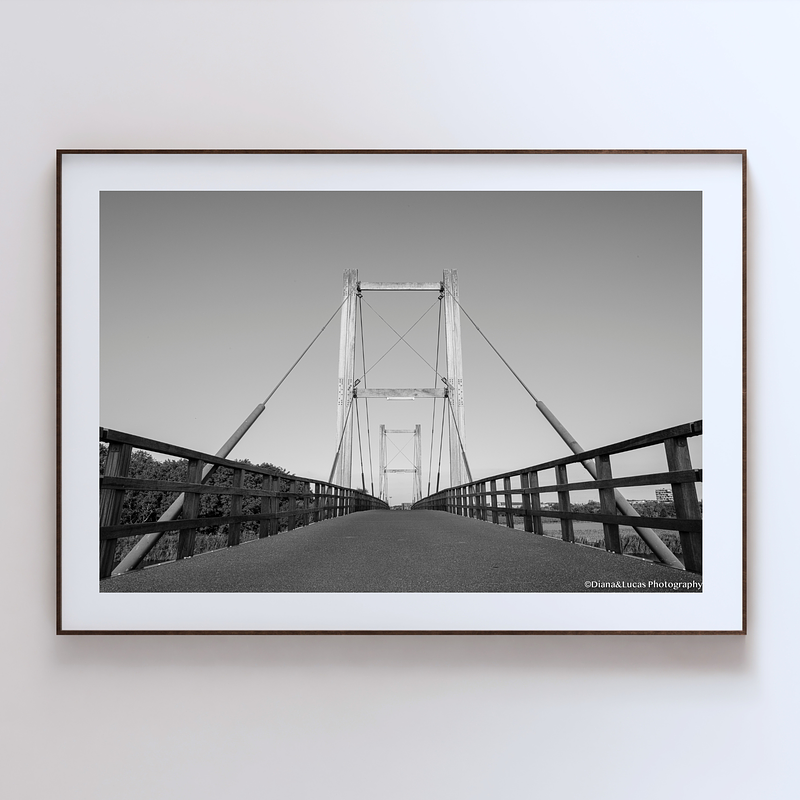THE ONE - LINES & SHAPES - "Monochrome Span" - LIMITED EDITION 5 of 5