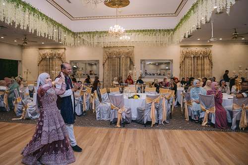 Burmese traditional ceremony reception