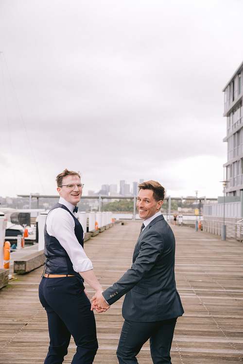 Sydney Elopement at Pyrmont Wedding Registry Sydney