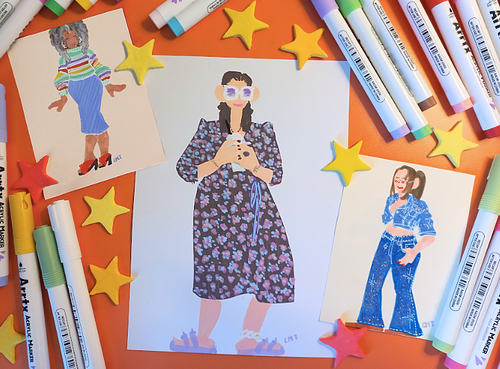 Event Fashion Illustrations