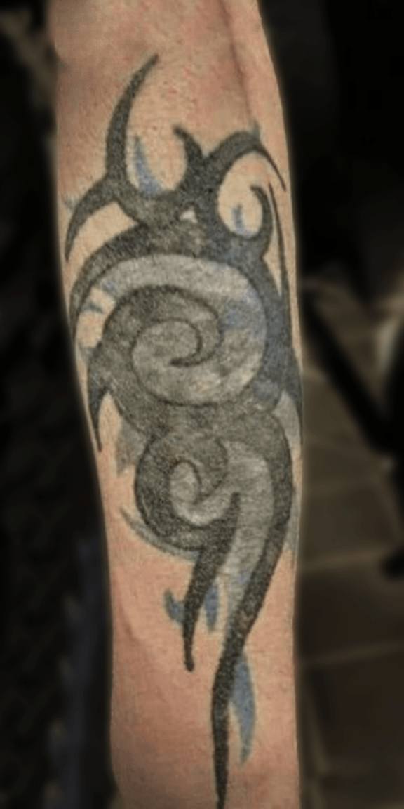 Tattoo cover up transformation