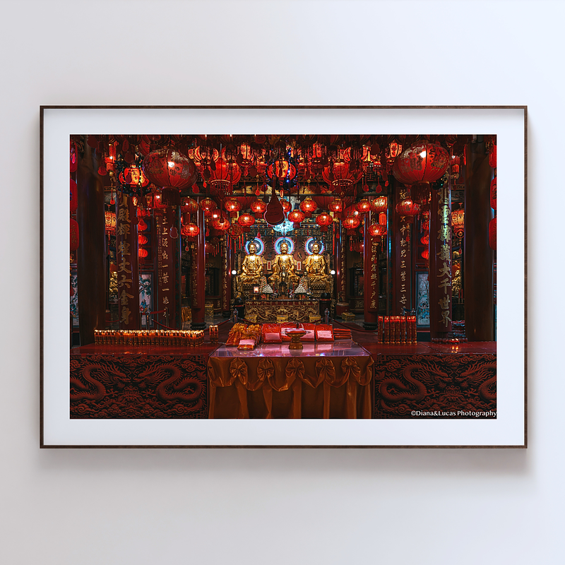 THE ONE - QUIET ICONS - "Red and Gold" - LIMITED EDITION 5 of 5