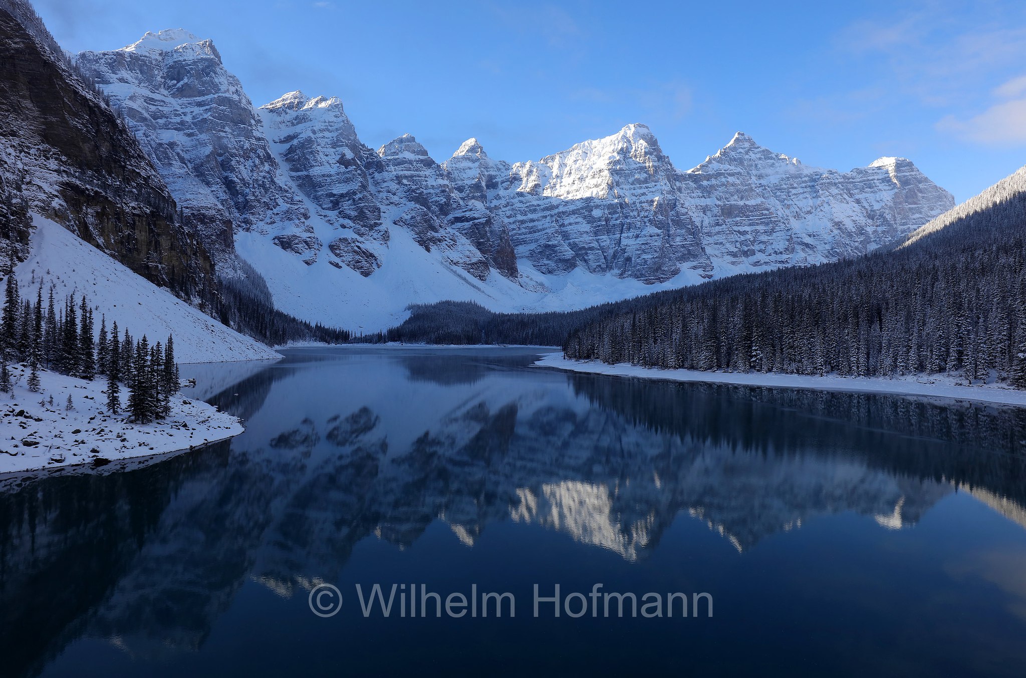 Moraine Lake, Valley of the Ten Peaks, lago Moraine, Banff National Park, Banff-Nationalpark, Parco nazionale Banff, Alberta, Canada, Kanada