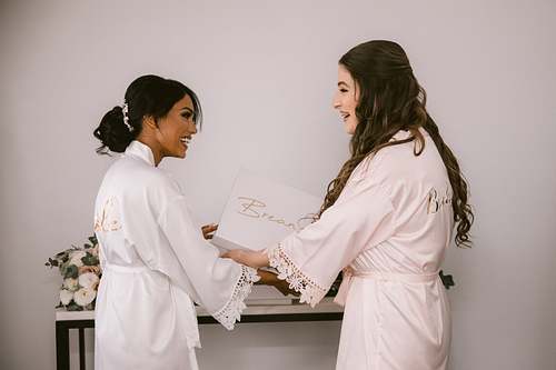 Bride Getting Ready