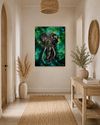 Jungel Elephant - This painting is in France