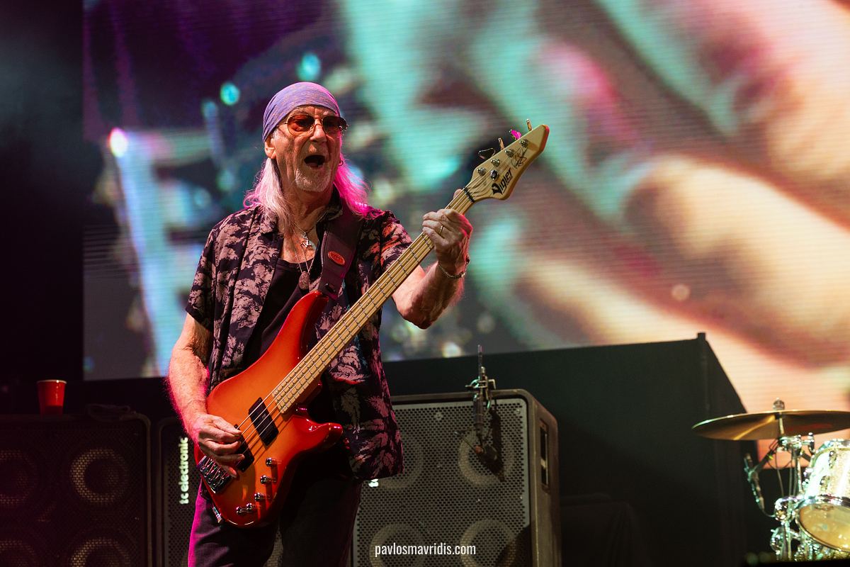 Deep Purple performing live at Telekom Center, Athens 2026. Concert photos by Pavlos Mavridis.