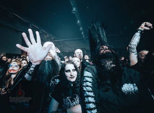 Die schwedische Black‑Metal‑Band Marduk in Huxleys Neuer Welt in Berlin