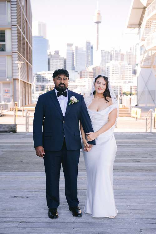 Bride and Groom's First Look