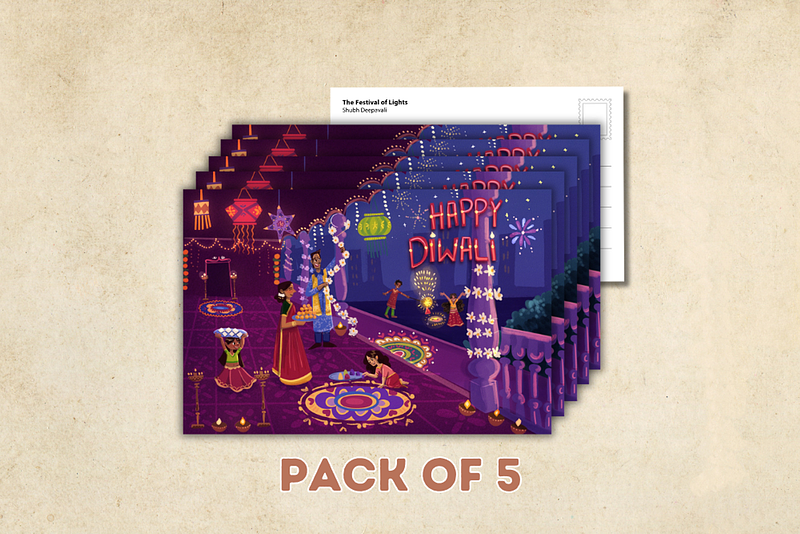 Diwali Postcard Pack