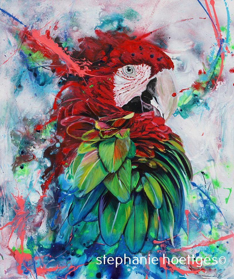 Colourful Spirit - This painting is in France