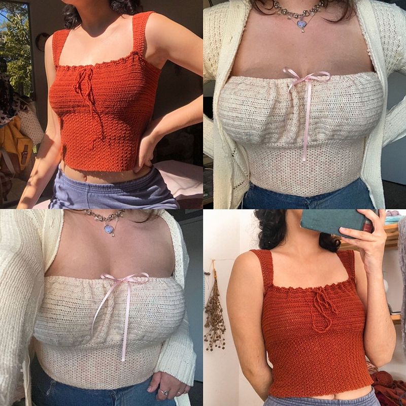 Ella Top- crochet pdf pattern