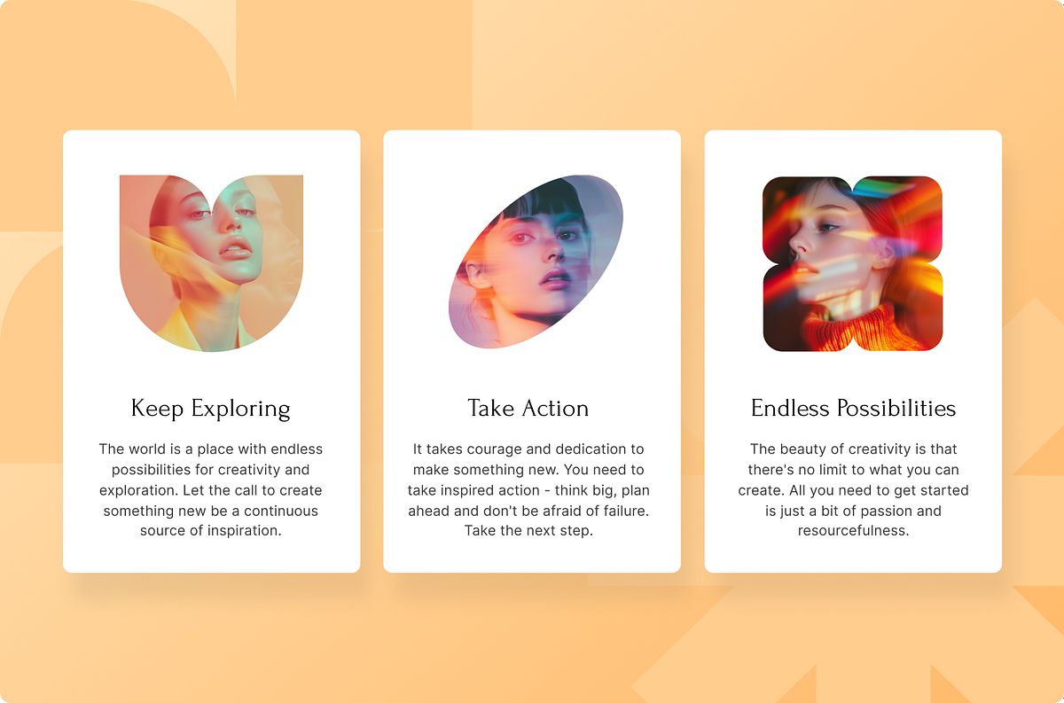 50+ Shape masks for images &ndash; make every image pop!